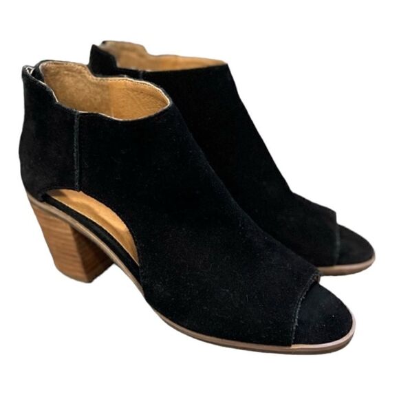 Lucky Brand Udine  Suede Sandal Bootie Size 6 ½ - Picture 1 of 9